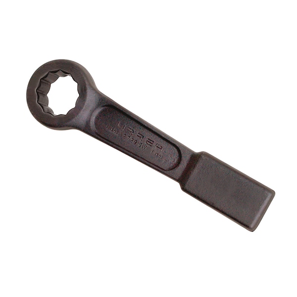 Black flat strike wrench 12 point, 1-13/16" opening size.